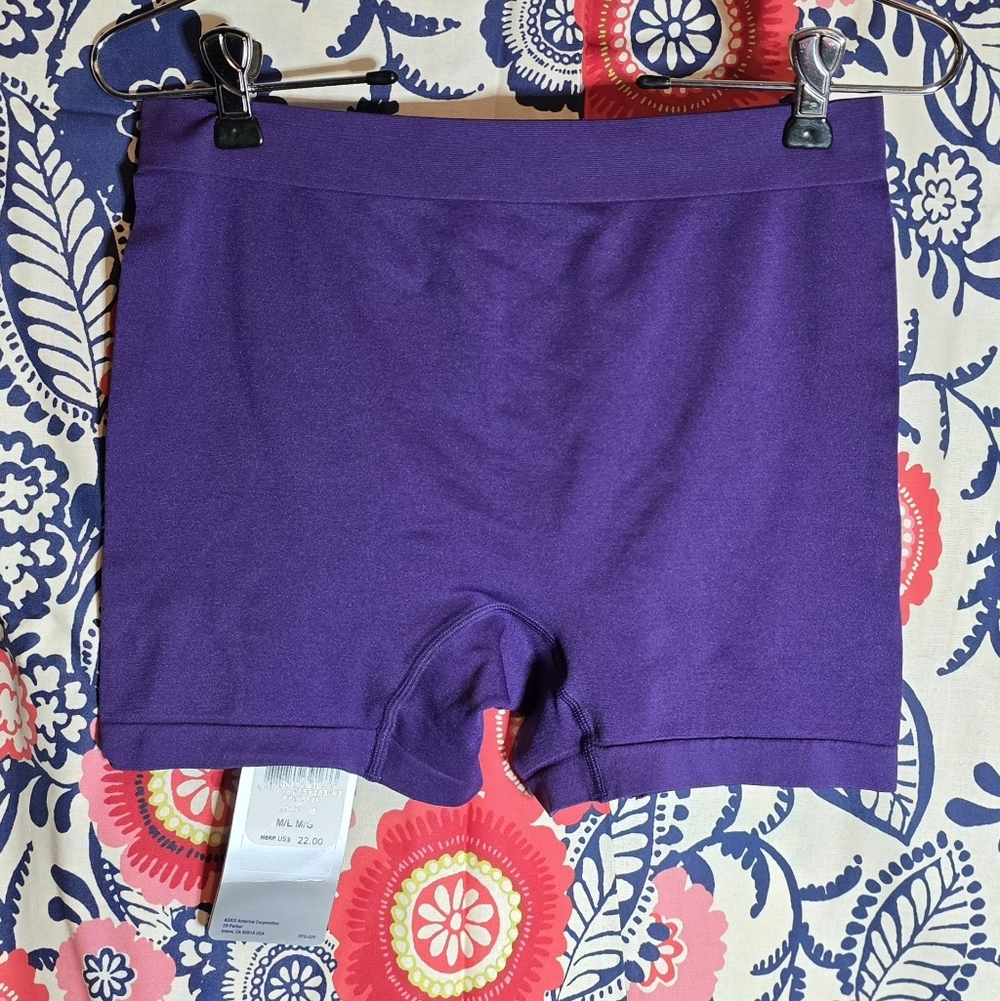 ASICS Performance Run Purple Runbrief - Picture 2 of 3